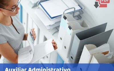 Temario Auxiliar Administrativo Estado