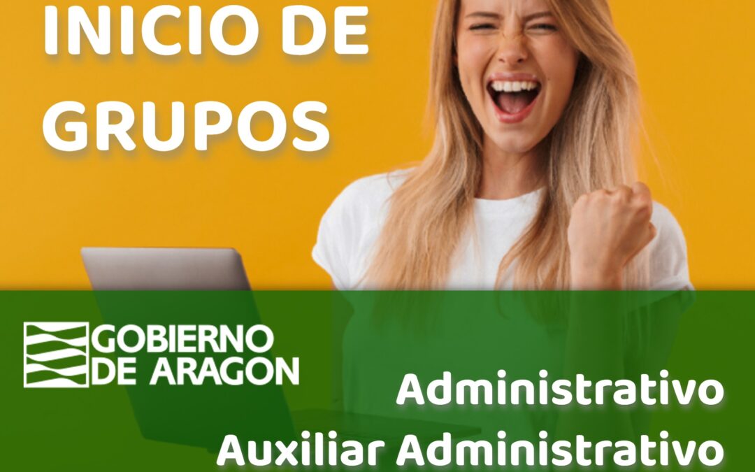 DGA | Administrativo y Auxiliar Administrativo – Inicio de grupos de preparación