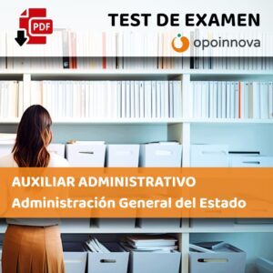 Test Auxiliar Administrativo Estado