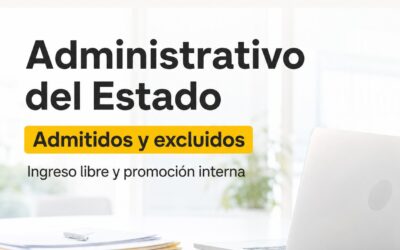 Administrativo AGE. Convocadas 2.512 plazas. Listas definitivas.