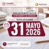 Fecha de examen de Auxiliar Adminsitrativo del Ayuntamiento de Zaragoza