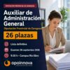 AUXILIAR DPZ - Fecha examen
