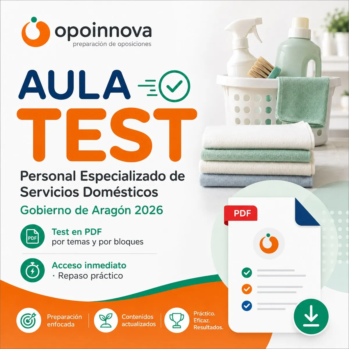 Test Personal Especializado de Servicios Domésticos - PESD DGA Test Personal Especializado de Servicios Domésticos - PESD DGA
